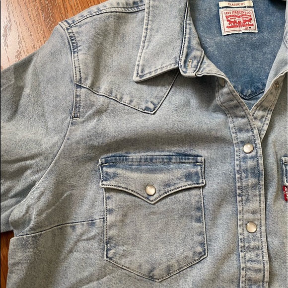 LEVI’S Ultimate Western Women Long Sleeve Shirt - Picture 8 of 9